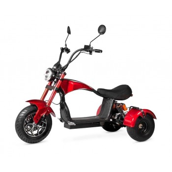 Электроскутер CityCoCo TRIKE GT X6 CHOPPER красный