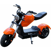 Электроскутер Citycoco Harley PRINCE 2000W, 60В 20Ah Красный